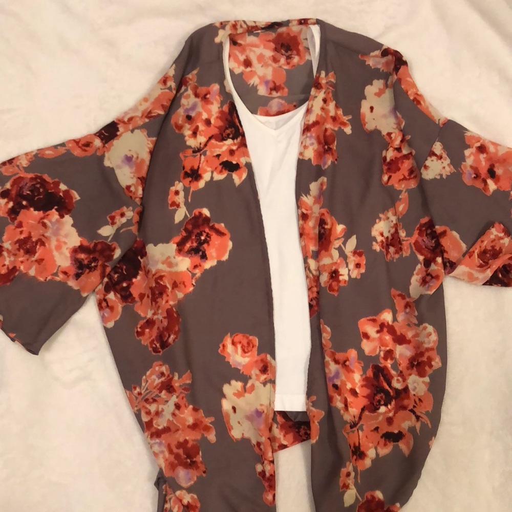 PinkBlush kimono style top.